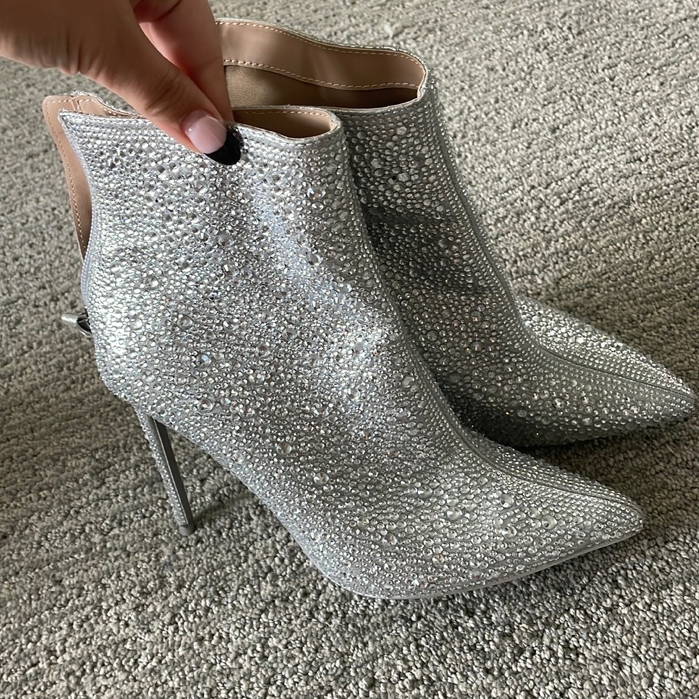 Rhinestone heels